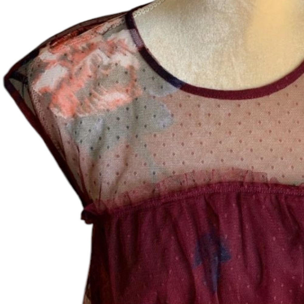 Maurices Floral Blouse - Picture 6 of 9
